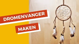 Dromenvanger maken  DIY doe het zelf knutselen met kinderen [upl. by Yzus150]