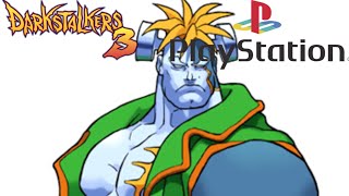 Darkstalkers 3 PS1 Victor arcade playthrough [upl. by Mosera]