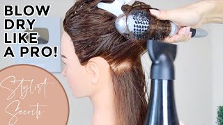 How To Blow Dry Style Like a Pro [upl. by Yorick]