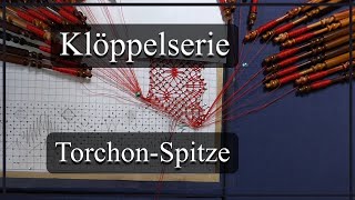 Klöppelserie  Torchon Rahmen  Teil 18 [upl. by Meingoldas671]