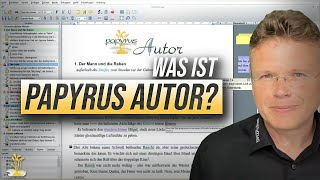 Was ist Papyrus Autor Einstieg in das Schreibprogramm für Schriftsteller Papyrus Autor Tutorial 1 [upl. by Inerney560]