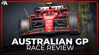 F1 2024 Australian Grand Prix Review  Ferrari On Top Down Under [upl. by Ahsimaj]