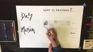 Intro to dry media and mark making [upl. by Attenwahs673]