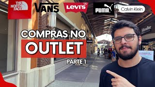 Outlet de Montreal Pt1  North Face Levis Vans e mais [upl. by Malo]