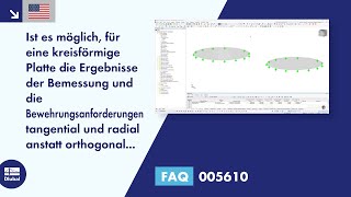 EN FAQ005610  Kann man in RFBETON Flächen die Ergebnisse der tangentialen und radialen Bewehr [upl. by Harpole]