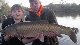 waterfarm fishery netting the lake [upl. by Aliled]