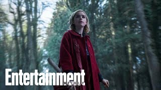 See Kiernan Shipka In The Chilling Adventures Of Sabrina  News Flash  Entertainment Weekly [upl. by Nylinnej]