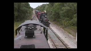 Dardanelle and Russellville RR 262 No4 at Florida RR Museum in 1995 [upl. by Kcirej]