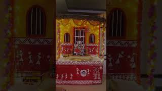 Ganpati decoration ideas for home  Ganpati decoration 2024  Ganpati decoration ideas for home 2024 [upl. by Joannes]