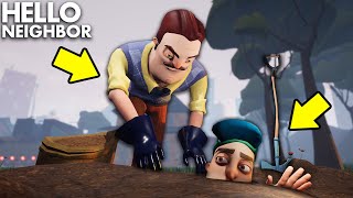 The Neighbor HAS A NEW SECRET  Hello Neighbor Gameplay Mods [upl. by Domingo]