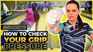 Bowling Ball Fit Tip How to Check Your Grip Pressure [upl. by Alrak]