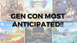 Top 10 Anticipated Solo Games  Gen Con 2024 [upl. by Ogeid67]