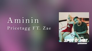 Aminin  Pricetagg Lyrics ft Zae [upl. by Ahsar]