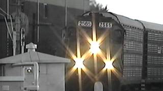 CSXT Q237 at the diamonds in Cordele GA in 1994 [upl. by Ellersick]