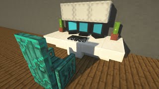 【マイクラ】おしゃれな『パソコン（PC）』の作り方！【建築ショート講座】Shorts [upl. by Dove]