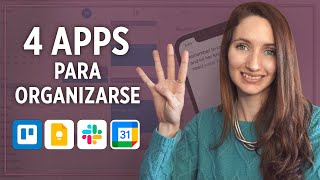 4 APPS PARA ORGANIZARTE  Conocé Calendar Keep Trello y Slack [upl. by Adiaz720]