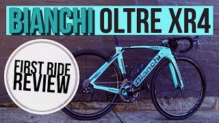 Bianchi Oltre XR4 First Look amp Review [upl. by Annail974]