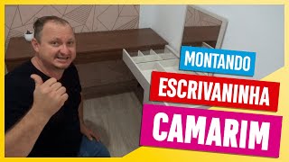 Como montar escrivaninha camarim mobler [upl. by Ranger578]