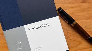 PLAN FOR SUCCESS The Semikolon 2024 Weekly Planner [upl. by Adlih]