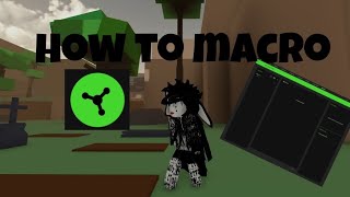 Fast Tutorial of How To Macro Using Razer Synapse UPDATED EDITION roblox viral dahood [upl. by Pasol]