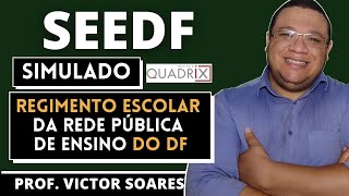 Regimento Escolar da Rede Pública de Ensino do DF [upl. by Crandell]