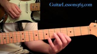 Thunderstruck Guitar Lesson Pt1  ACDC  Intro [upl. by Lleze929]