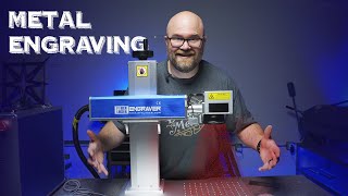 Setting up a metal engraving fiber laser [upl. by Pitarys31]