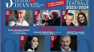 Stagione teatrale 20232024 Teatro Diana [upl. by Anhaj]