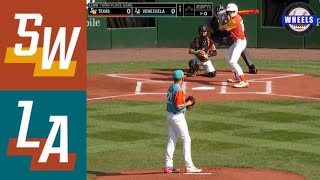 Texas vs Venezuela  LLWS Third Place Game  2024 LLWS Highlights [upl. by Ynattirb603]