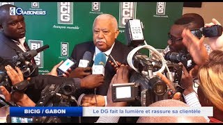 BICIGGABON  LE DG FAIT LA LUMIÈRE ET RASSURE SA CLIENTÈLE [upl. by Annaehs752]