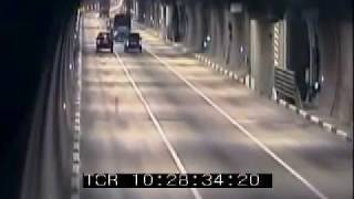 Traffic accidents in the longest Moscow Tunnel Road Collision in Russia CCTV coverage TVDATATV [upl. by Reiter]