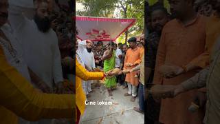 youtubeshorts Talwar Shiva Potharaju Saman Puja before Golconda Bonalu 2024  bharath Swamy [upl. by Nitas]