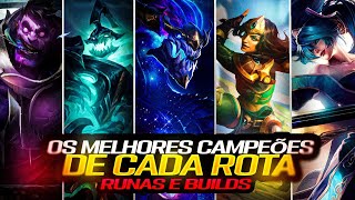 3 MELHORES CAMPEÕES PARA SUBIR ELO EM CADA POSIÇÃO DO WR Tier list Patch 50b  LoL Wild Rift [upl. by Torrey]