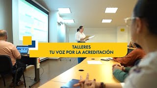 Talleres ‘Tu voz por la acreditación’ UNIMAYOR [upl. by Atteuqal]