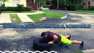 Entrenamiento macrociclo microciclo y mesociclo [upl. by Anitsyrhk]