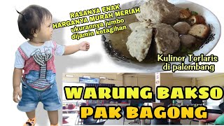 bakso pak bagong  kuliner bakso jumbo murah meriah [upl. by Yttik741]