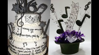 Decoración de fiesta con notas musicales [upl. by Nylesoy]