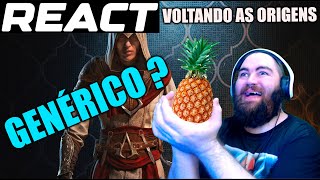 REACT ASSASSINS CREED MIRAGE  MINHA PRIMEIRA GAMEPLAY em Português PTBR [upl. by Lu680]