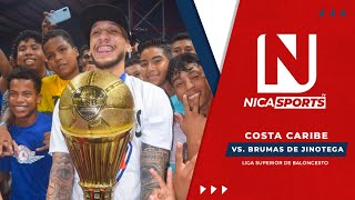 📡 EN VIVO 🏀 Baloncesto de Nicaragua  Costa Caribe🆚️ Brumas de Jinotega  LSB 2023  Final Juego 5 [upl. by Rust380]