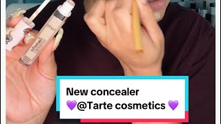 New crease less concealer from tarte cosmetics💜 [upl. by Nolla556]