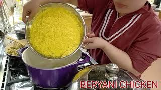 HOW TO MAKE BERYANI CHICKEN  ARABIC FOOD simple recipes [upl. by Divadleahcim]