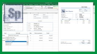 Excel  Crear factura automática en Excel Tutorial en español HD [upl. by Madel]