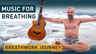 Wim Hof Method Music Breathwork Journey  The Awakening Samples [upl. by Elatia]