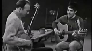 Pete Seeger amp Ramblin Jack Elliott  Mule Skinner Blues  1966 [upl. by Ingvar]