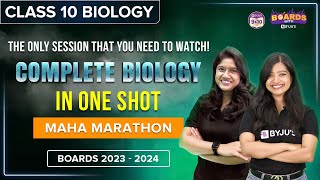 Complete Biology in One Shot  All Concepts and Questions  Class 10 Boards 2024 [upl. by Alyek]