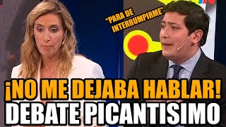 PICANTISIMA NOTA CON PERIODISTA ANTI MILEI QUE NO PARABA DE INTERRUMPIRME  BREAK POINT [upl. by Elisa]