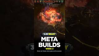 POE 325 POE META BUILDS WEEK 3  POE BUILDS shorts pathofexile poebuilds poe [upl. by Photima990]