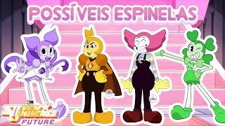 Steven Universe  Possíveis Espinelas Possibles Spinels Fan Gems [upl. by Laekcim]