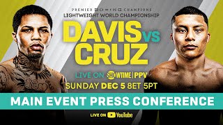 Gervonta Davis • FULL POST FIGHT PRESS CONFERENCE vs Isaac Cruz  ShowTime Boxing [upl. by Nauqat]