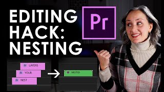 NESTING CLIPS IN PREMIERE  How To Nest Clips In Premiere Pro  Filmmaking 101 [upl. by Thibault]